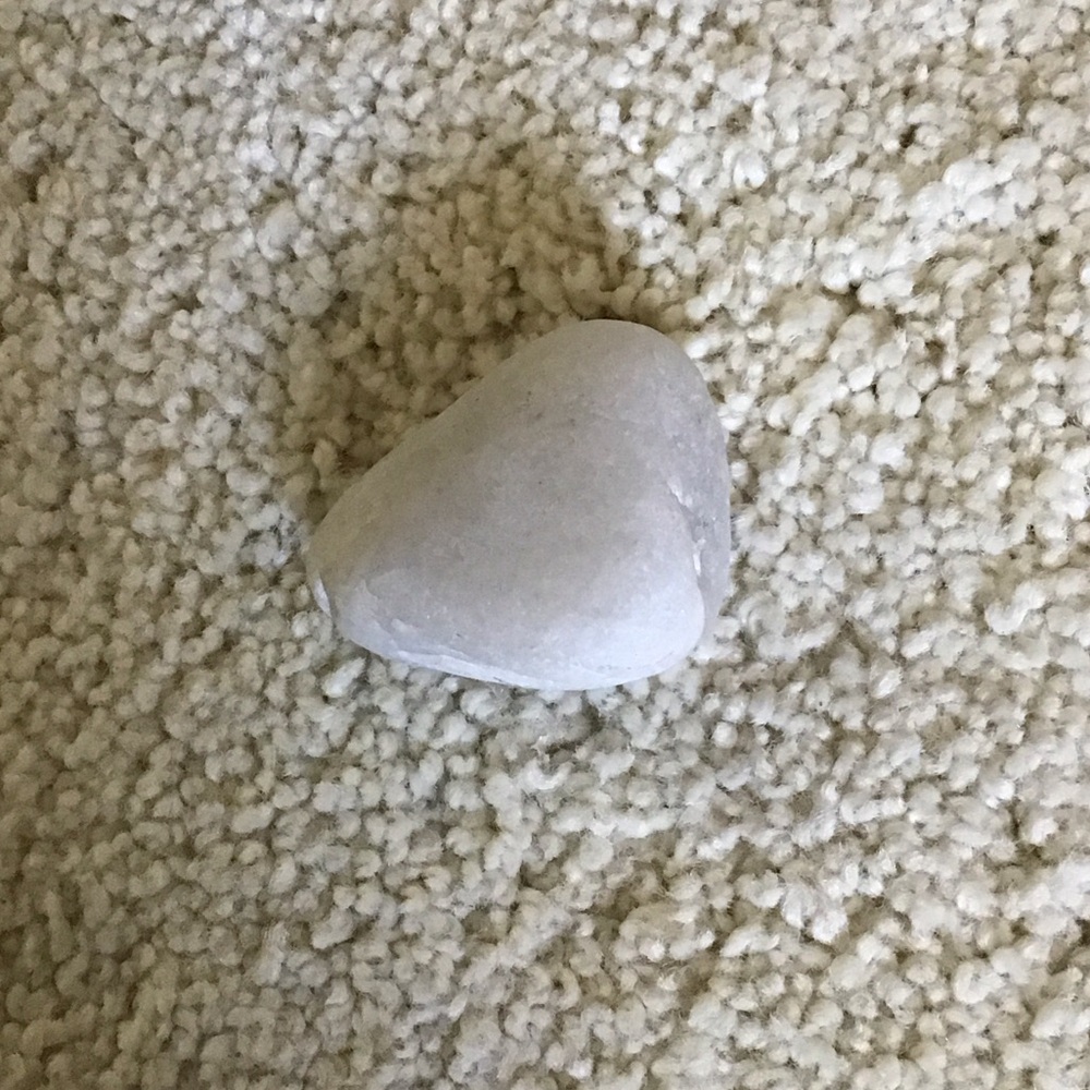 Smooth White Stone